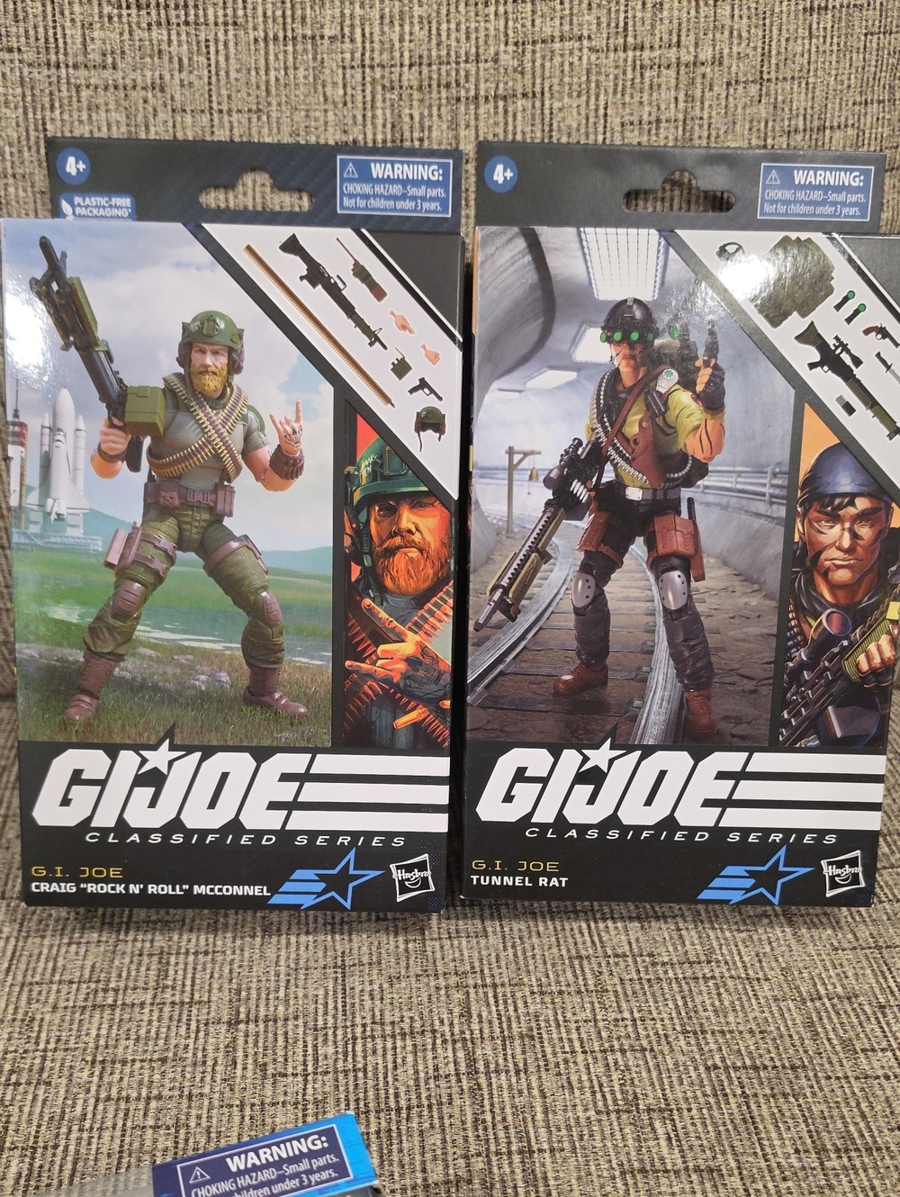 Hasbro G.I. Joe Classified Series - Green & Brown Action Figures (2)